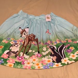 Loungefly Stitchshoppe XL Bambi skirt with pin